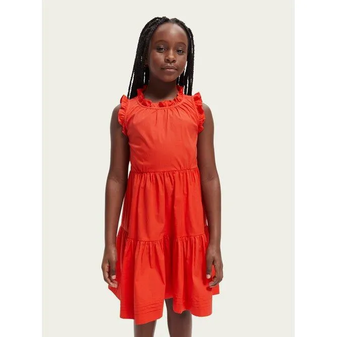 Crispy Wider-Fit Dress - Poppy