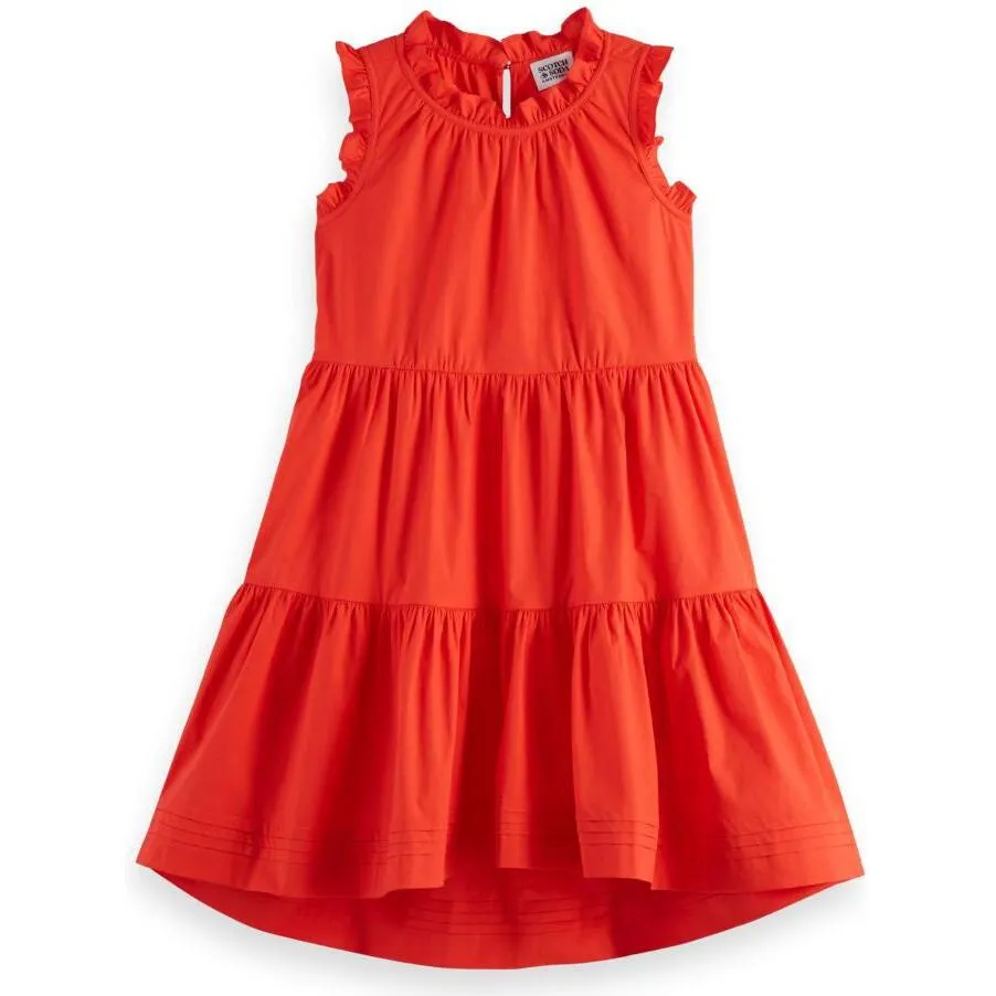 Crispy Wider-Fit Dress - Poppy