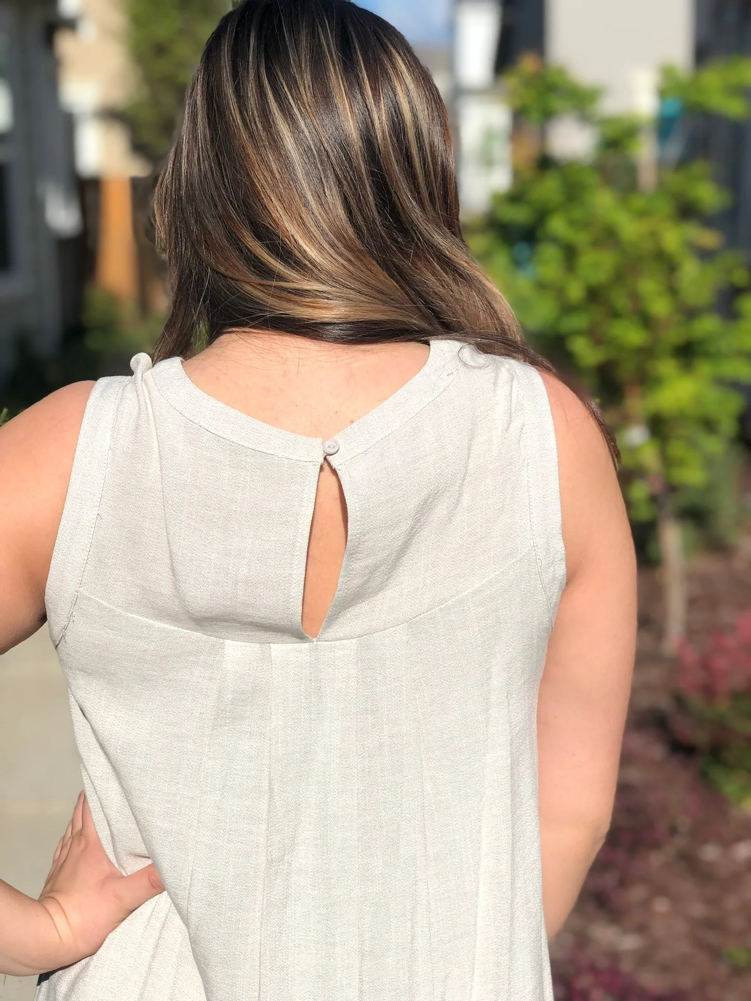 CROSS CHEST SHIFT DRESS