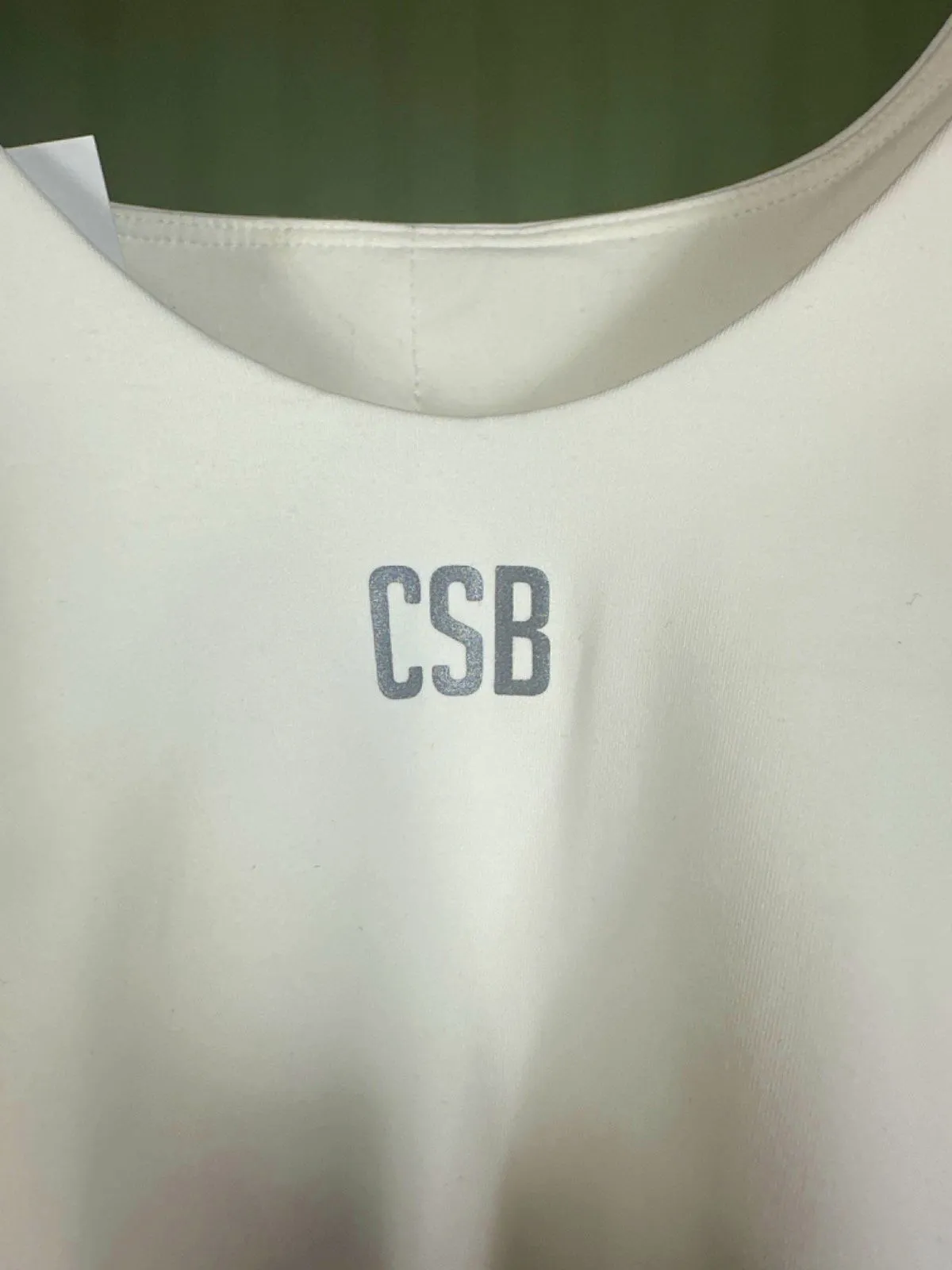 CSB White ActivLuxe Dress UK S