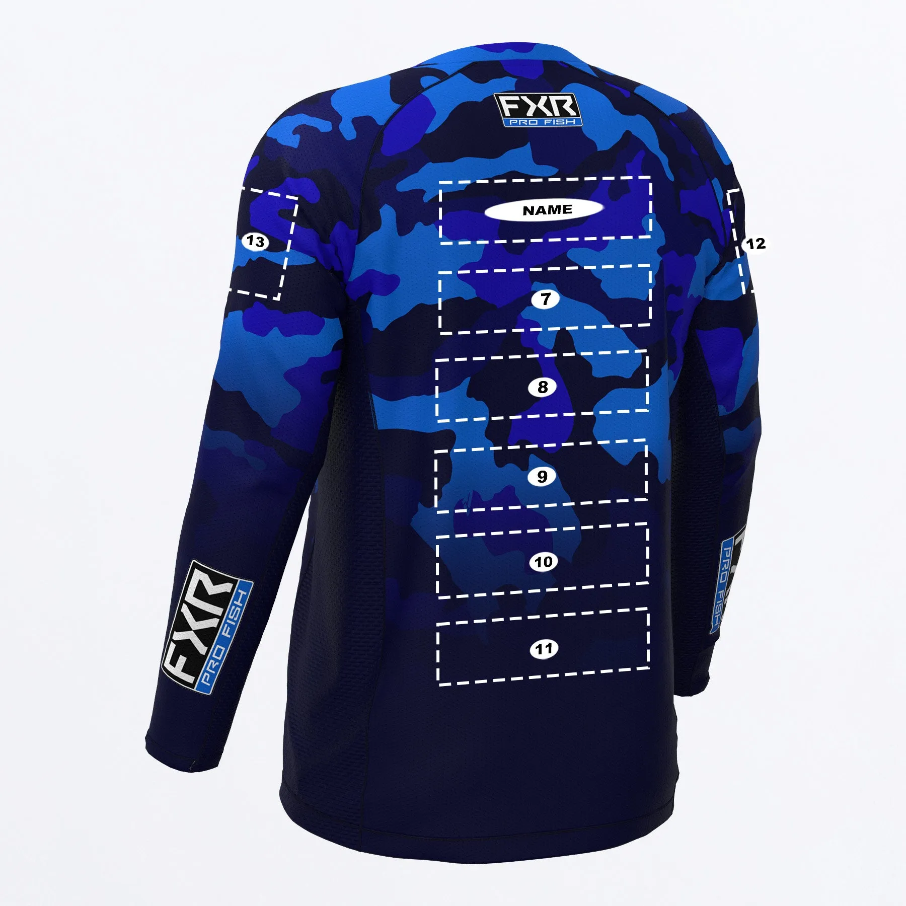Custom M Derby Camo Air UPF Longsleeve