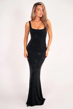 Dalina Black Dress