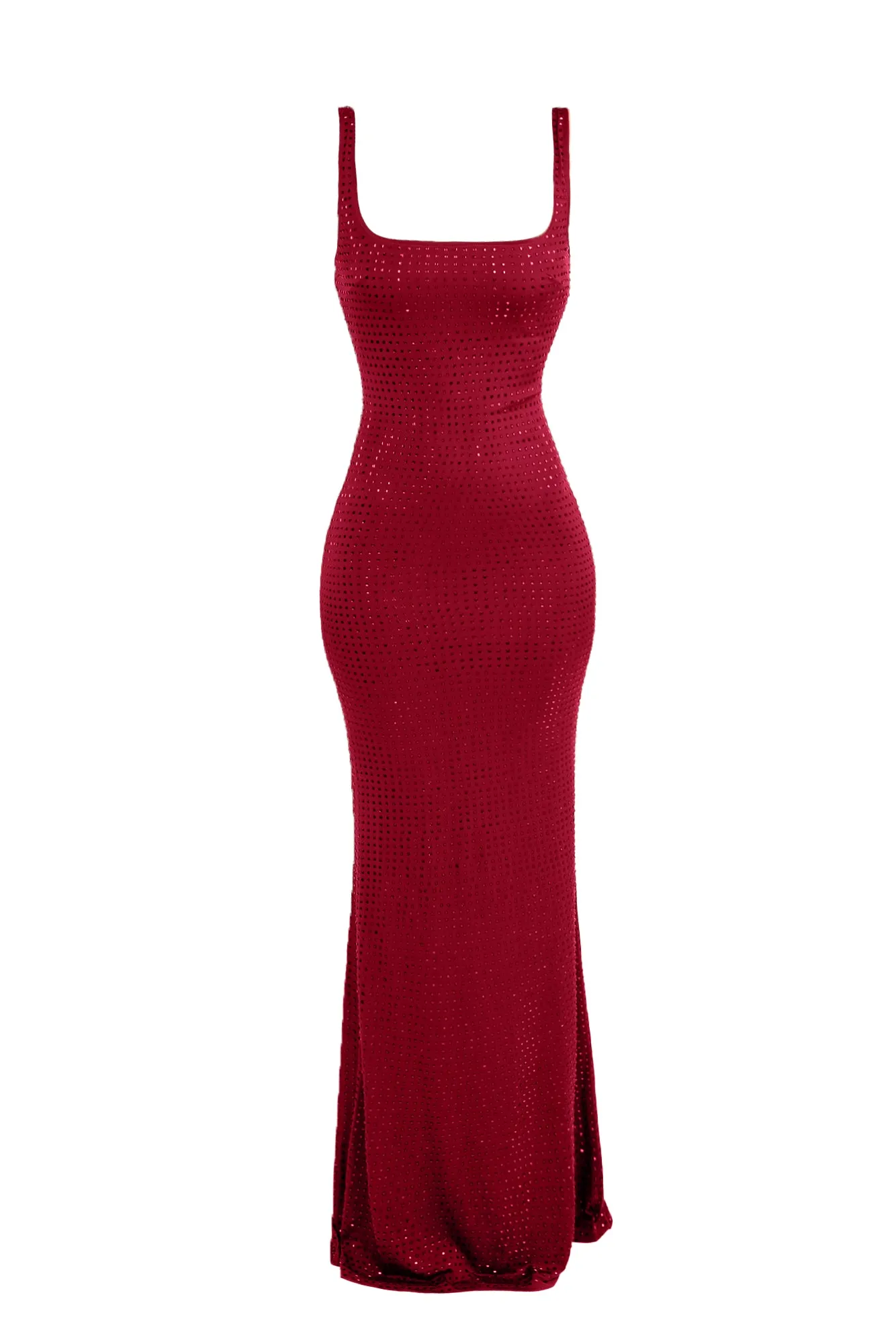 Dalina Maroon Dress