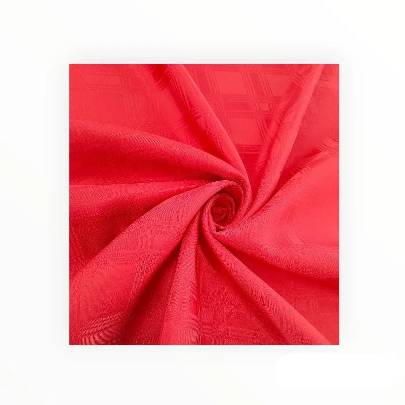Damask Tabling Fabric Red 908 280 cm