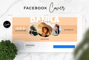 Danila Facebook Cover Canva Template