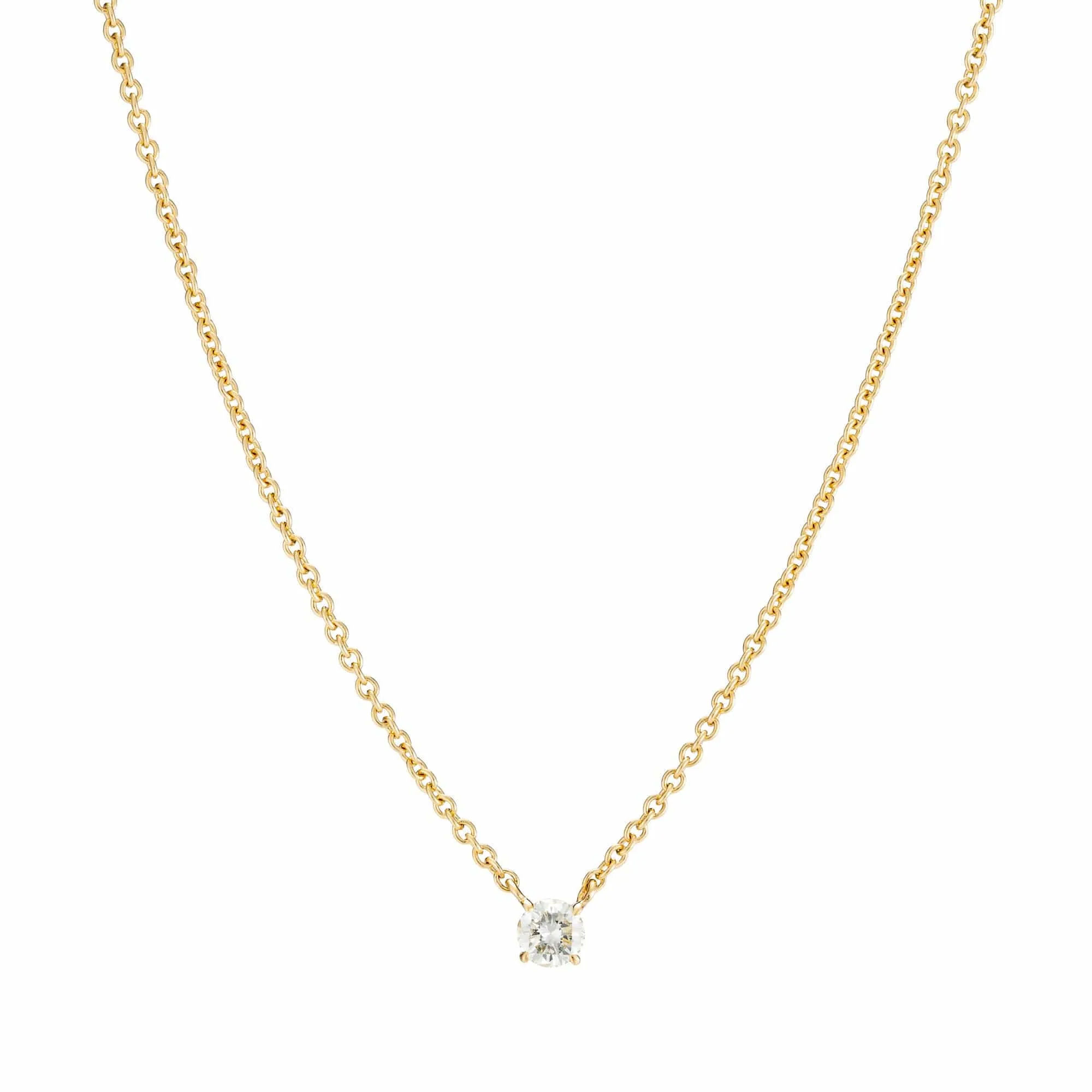 Diamond Solitaire Necklace (0.25ct)