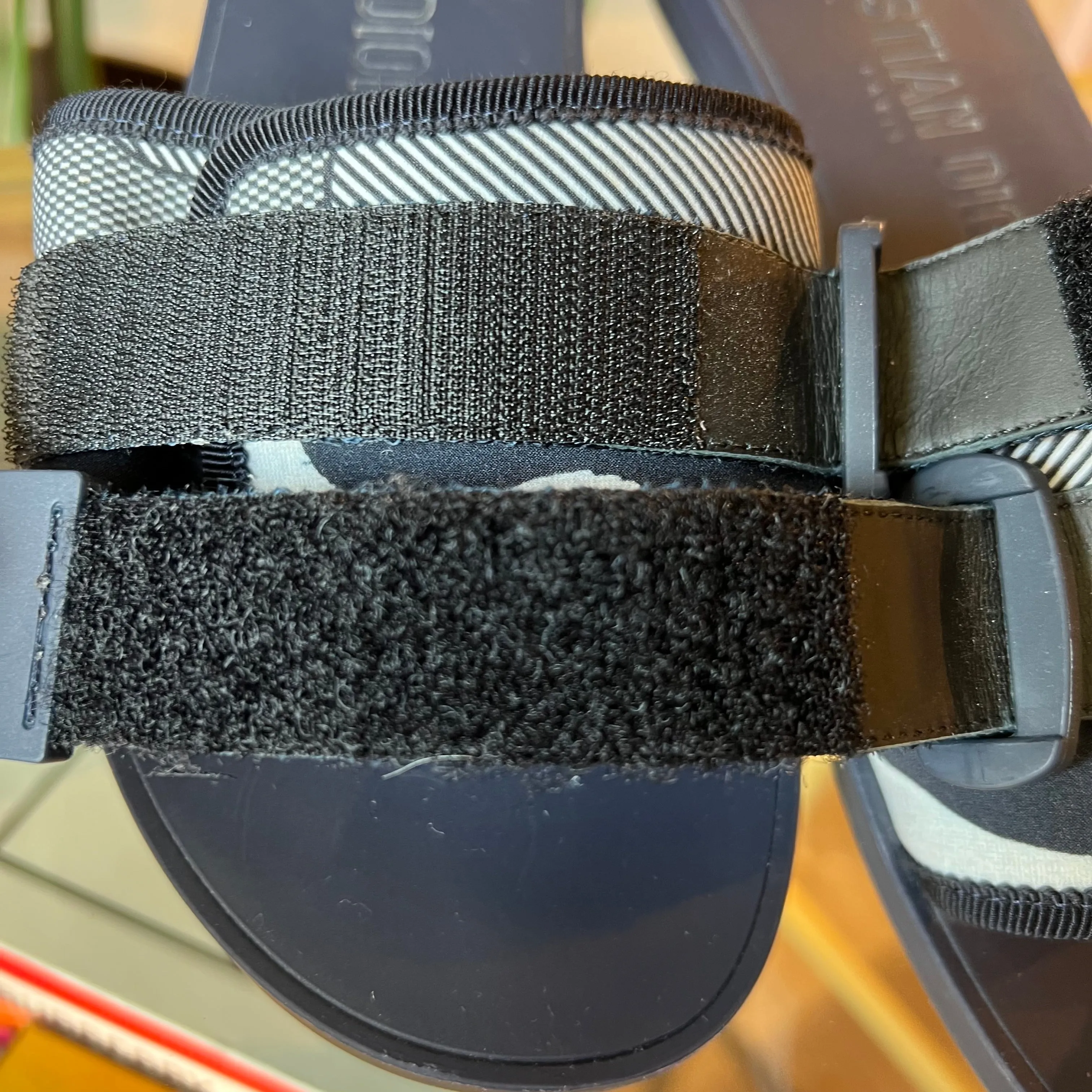 DIOR Dio(r)evlution Navy Blue Slides SZ 38