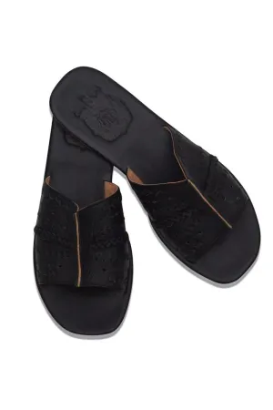 Dolce Vita Slide Shoes in Black