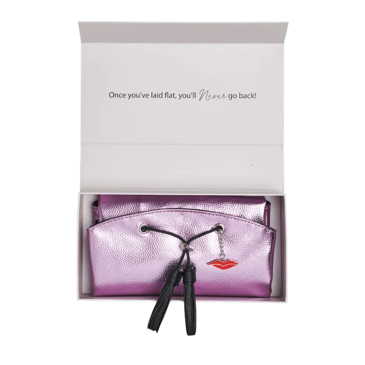 Donna May Vegan Drawstring Bag - Amethyst