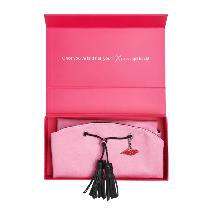 Donna May Vegan Drawstring Bag - Bubblegum Pink