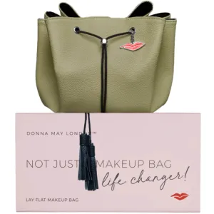 Donna May Vegan Drawstring Bag - Khaki