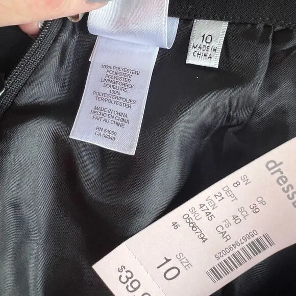 Dress Barn Back Skirt