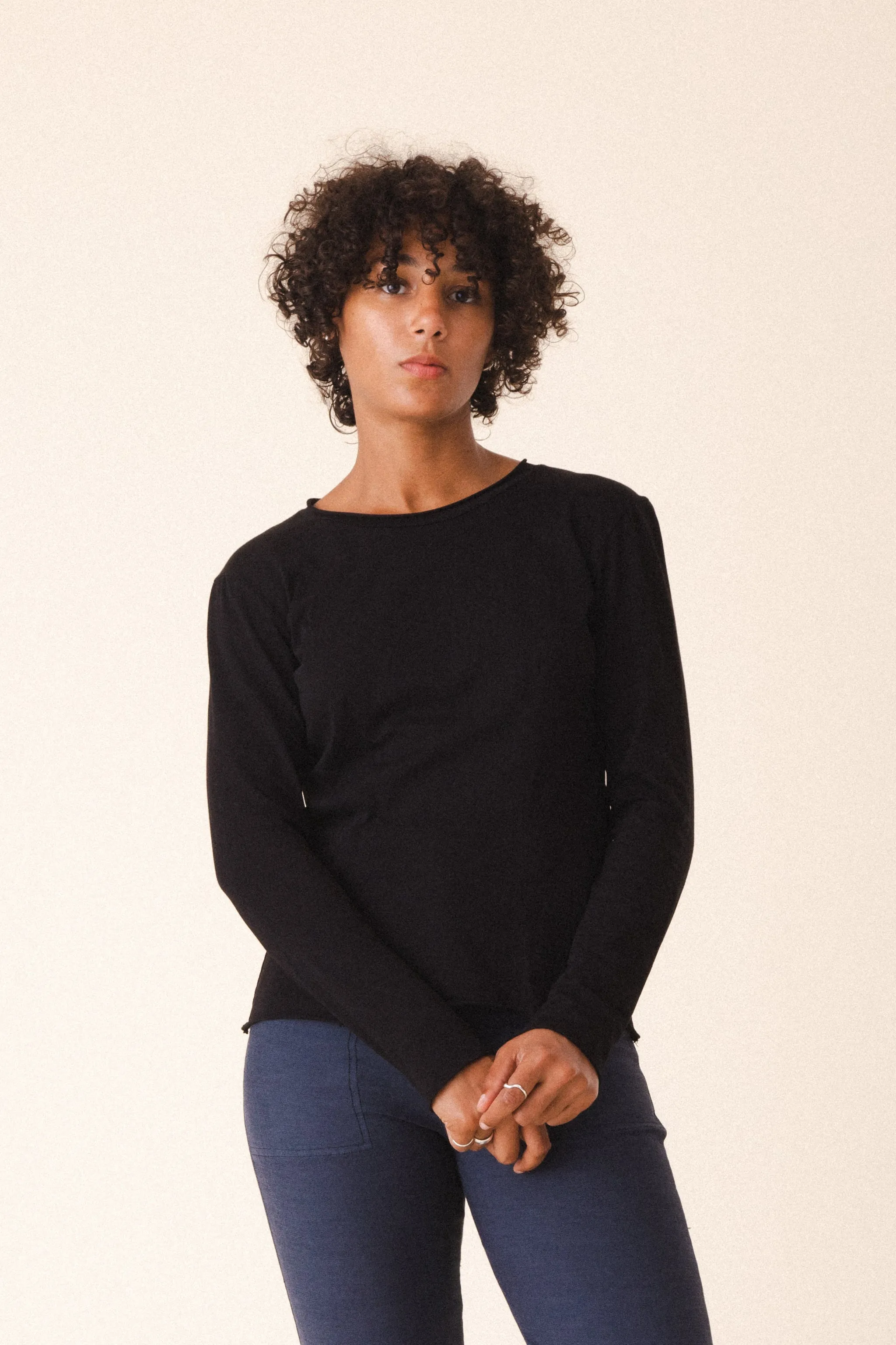 Dressmaker Tee in Black