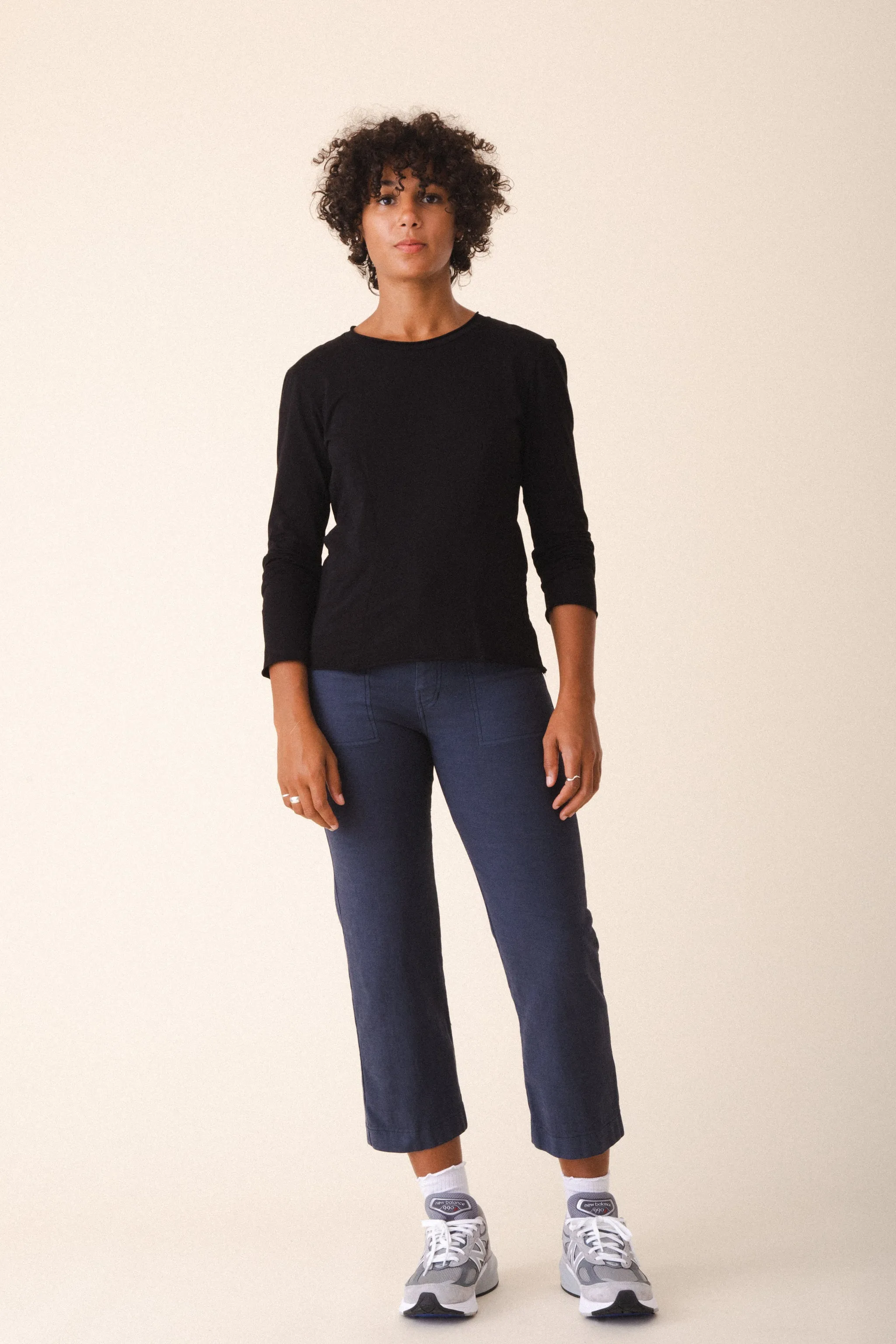 Dressmaker Tee in Black