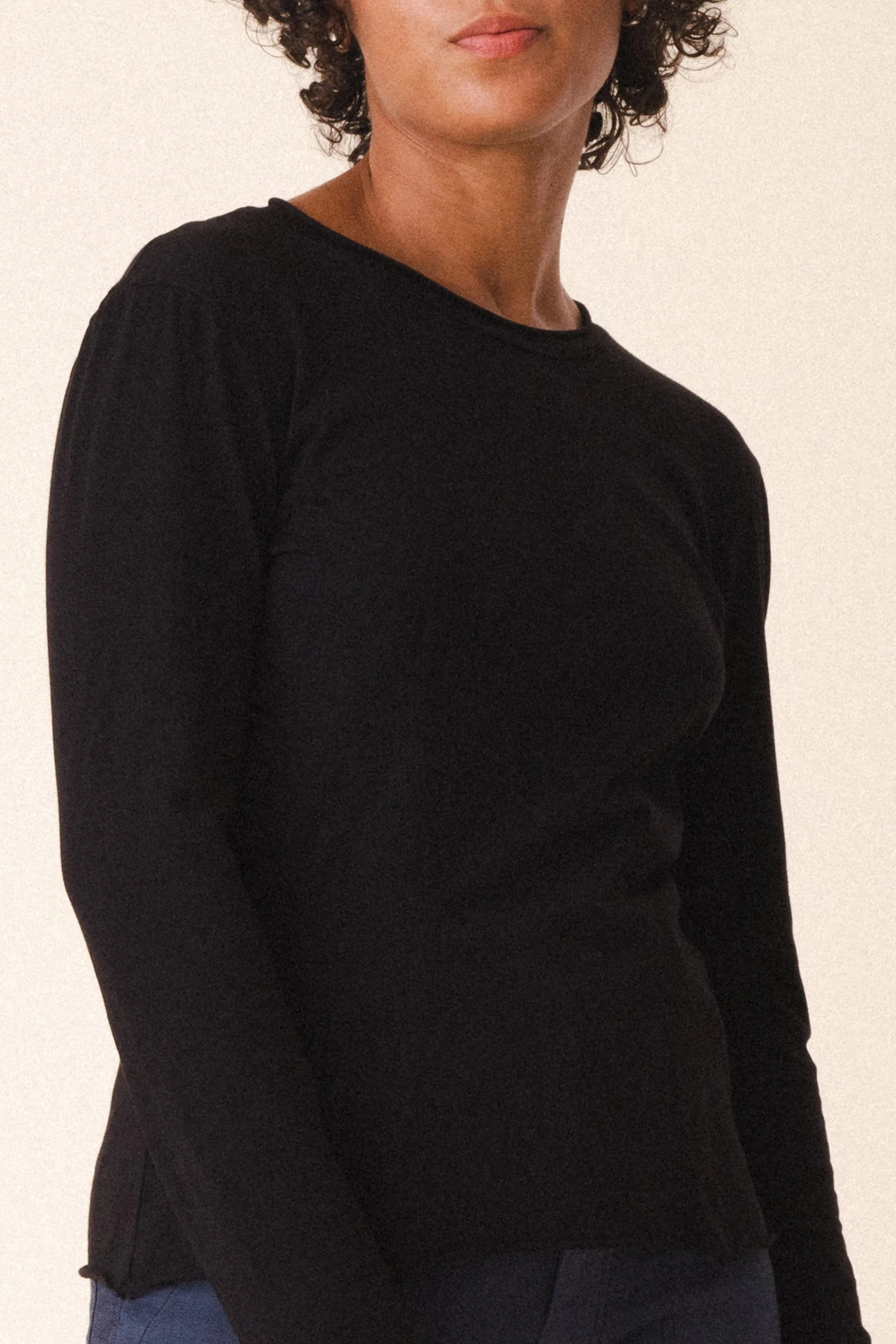 Dressmaker Tee in Black