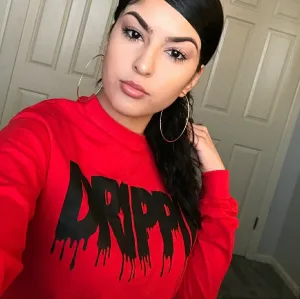 Drippin | Red Long Sleeve Tee