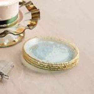 Edgey Salad Plate Gold 8.5 inch