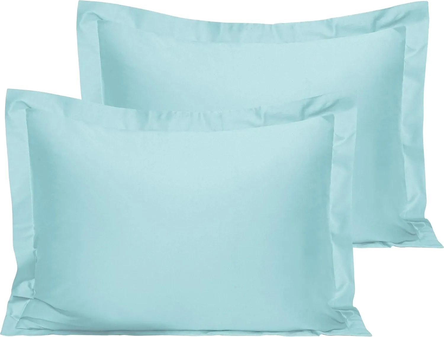Egyptian Cotton 400 Thread Count Pillow Cases Duck Egg