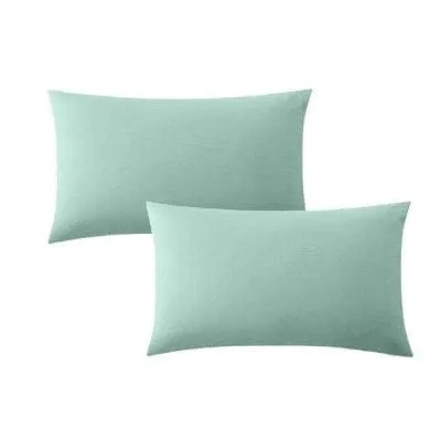 Egyptian Cotton 400 Thread Count Pillow Cases Duck Egg
