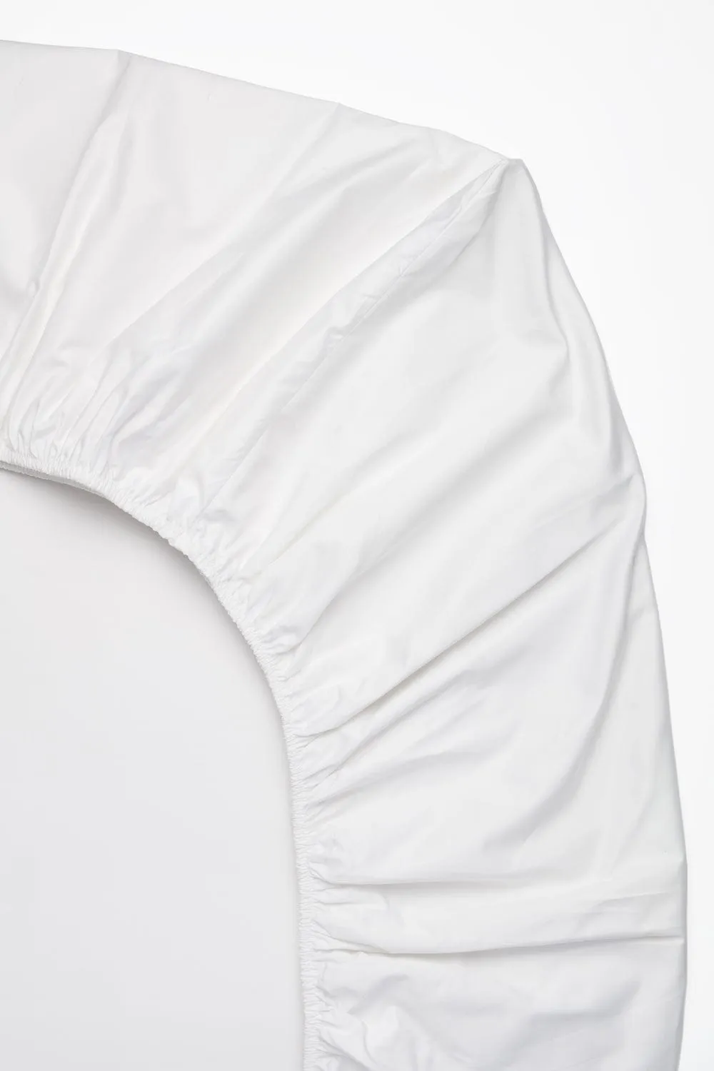 Egyptian Cotton 600 Thread Count Fitted Sheet Queen White