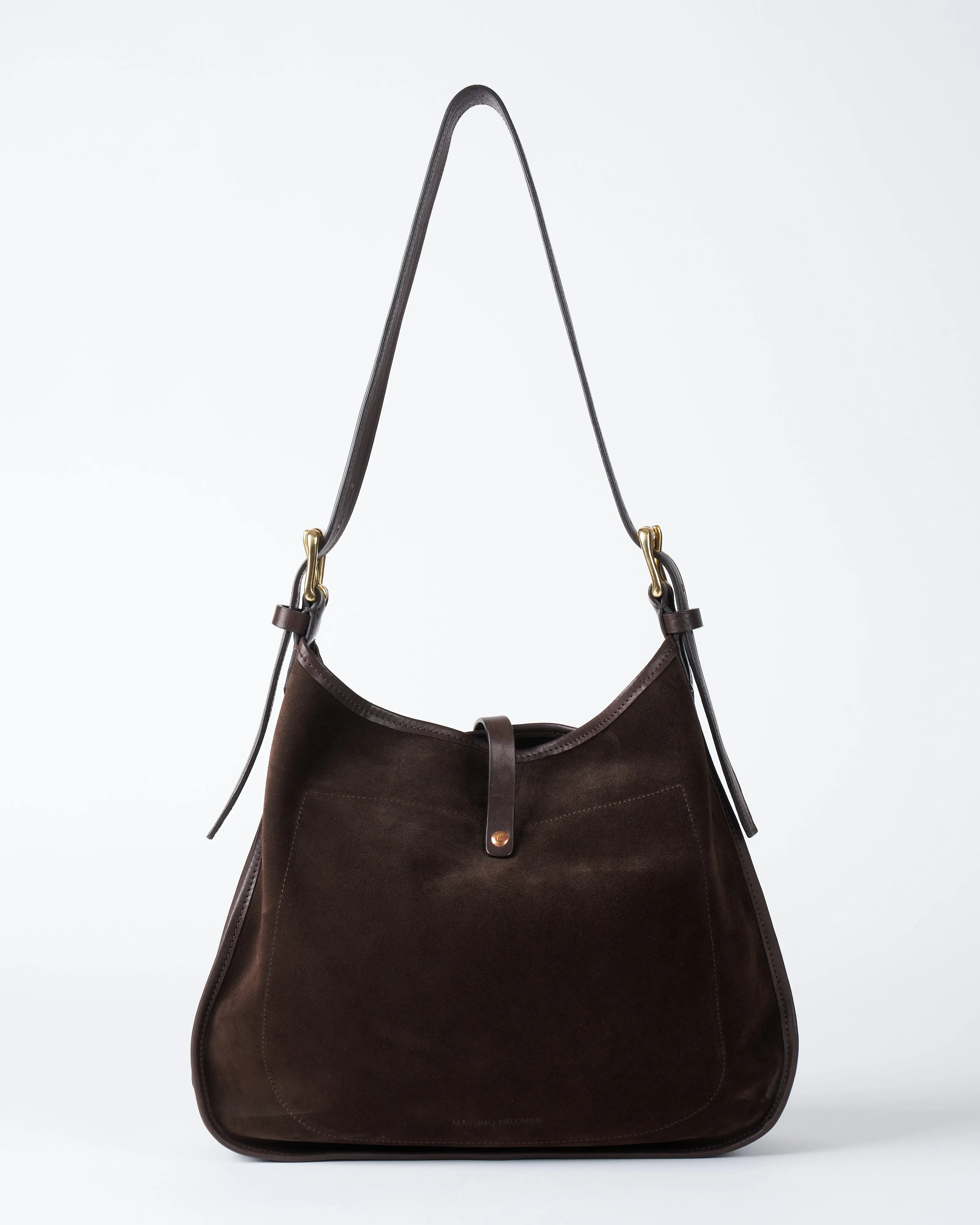 elodie derby crossbody - ebano leather