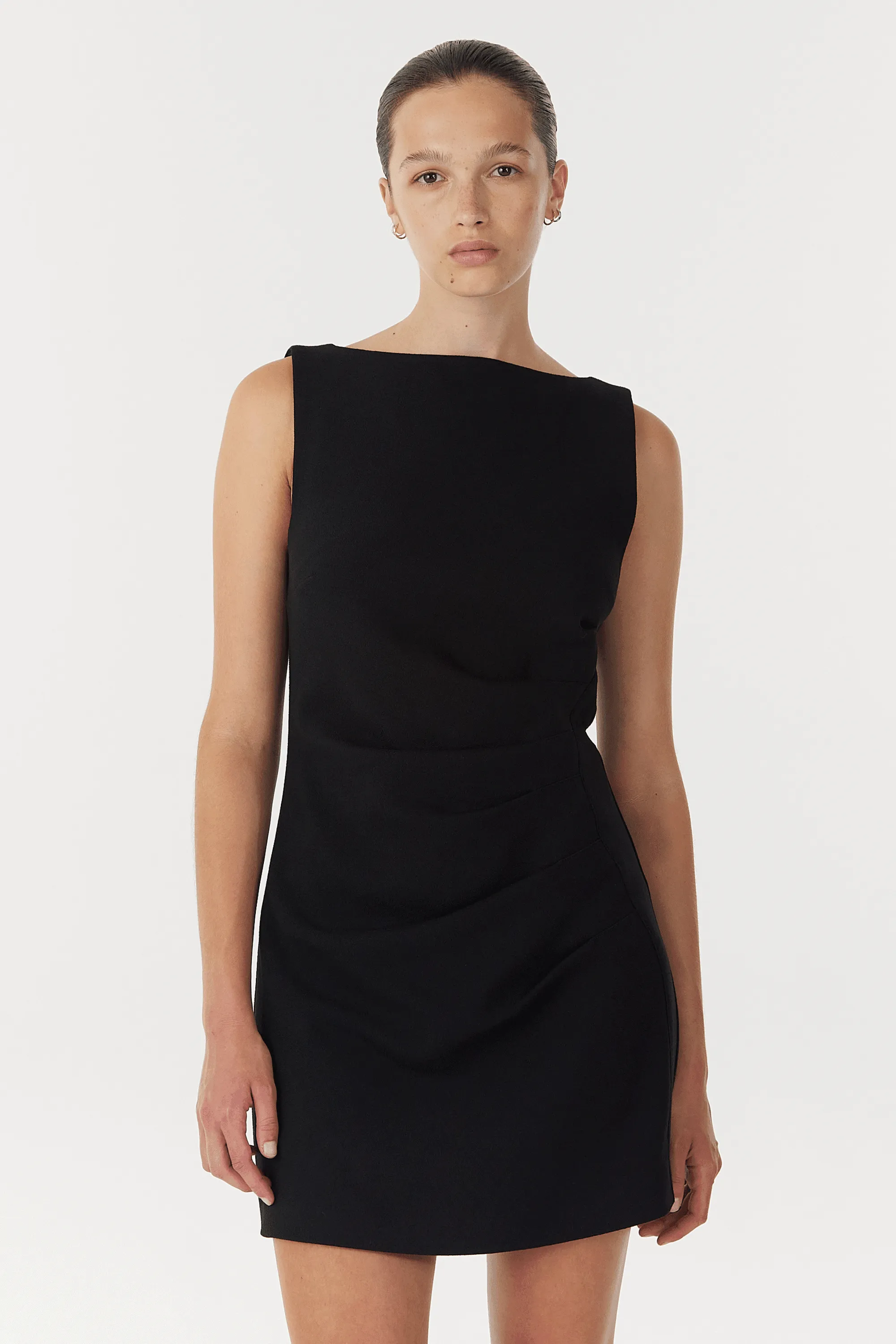 ENIGMA MINI DRESS | BLACK