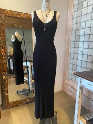 Enza Costa Ribbed Tank Maxi Dress