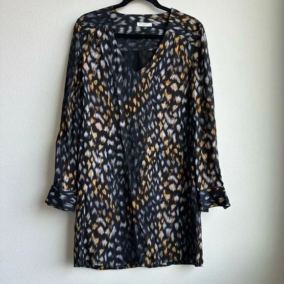 Equipment 100% Silk Long Sleeve Career Office Conservative Dress Size Small
