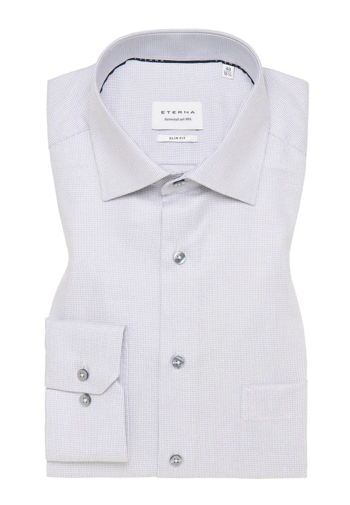 Eterna 1863 Luxury Twill Slim Fit Dress Shirt