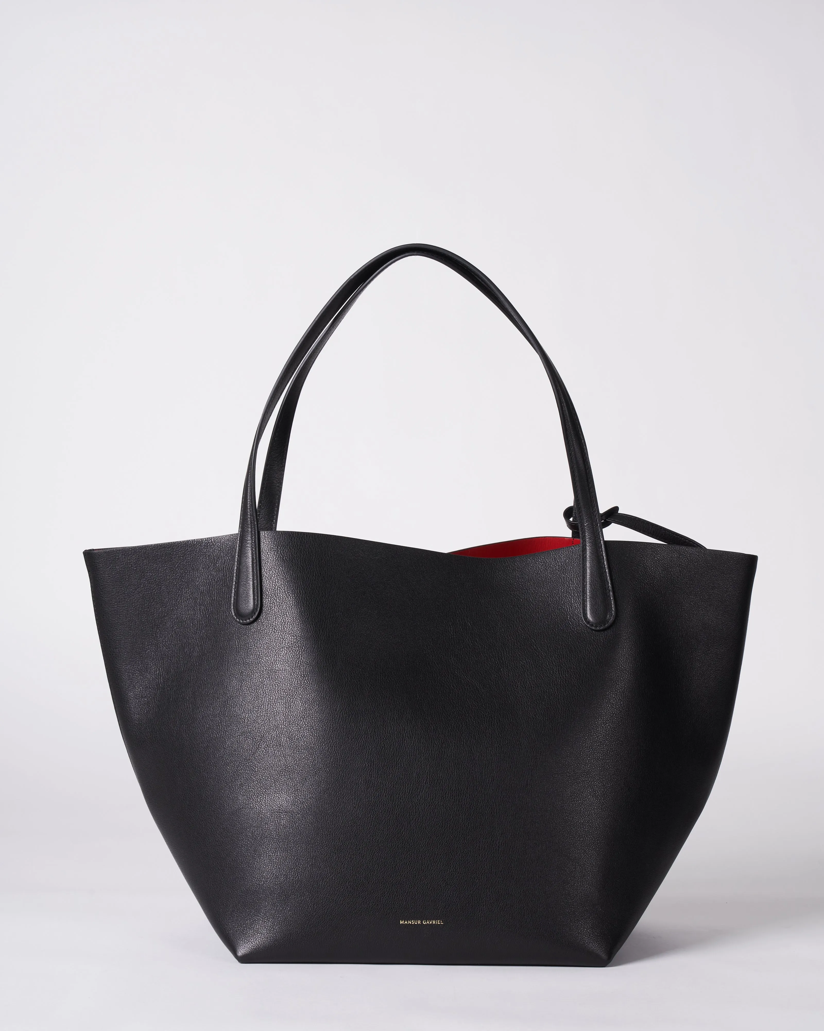 everyday soft tote - black/flamma