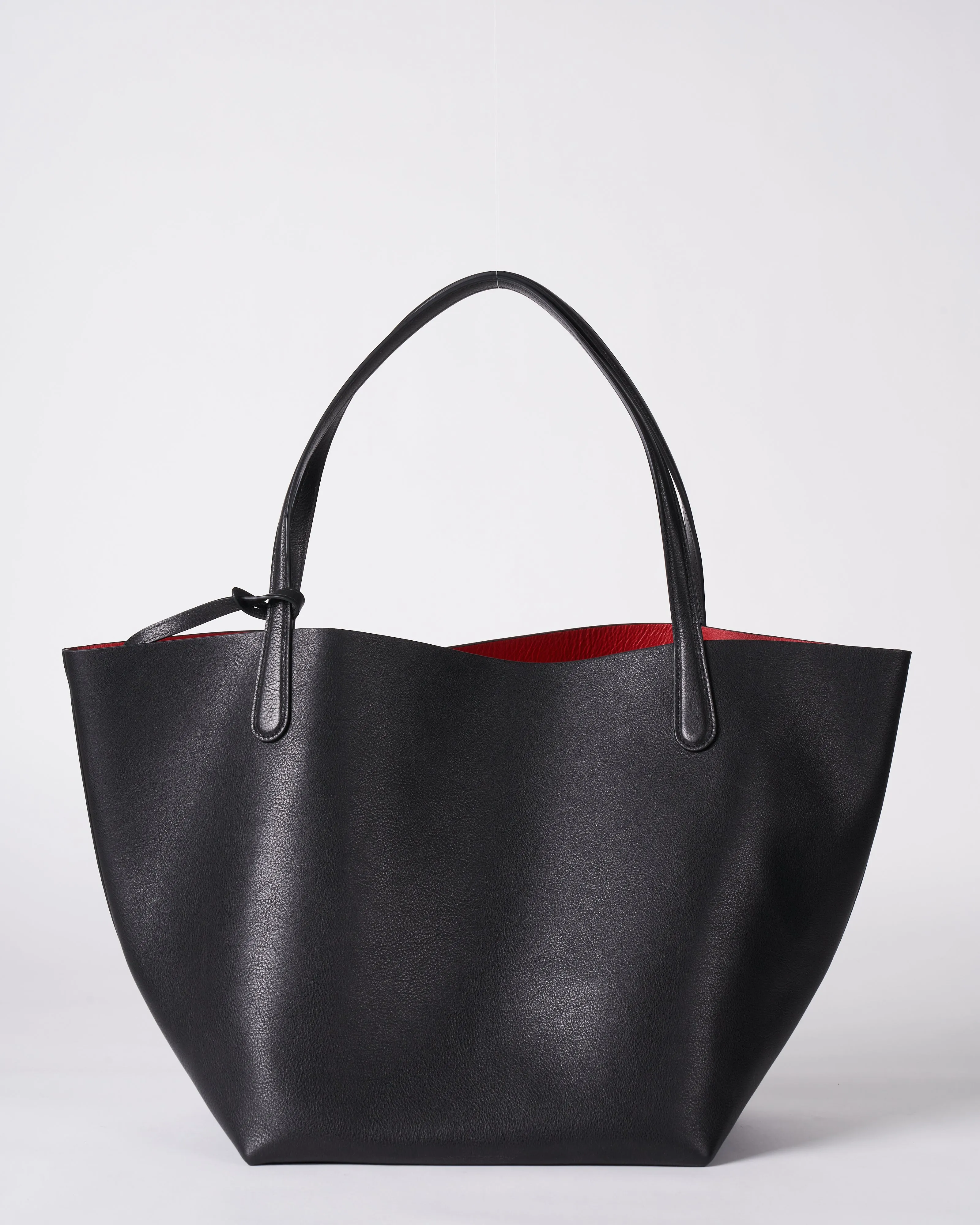 everyday soft tote - black/flamma