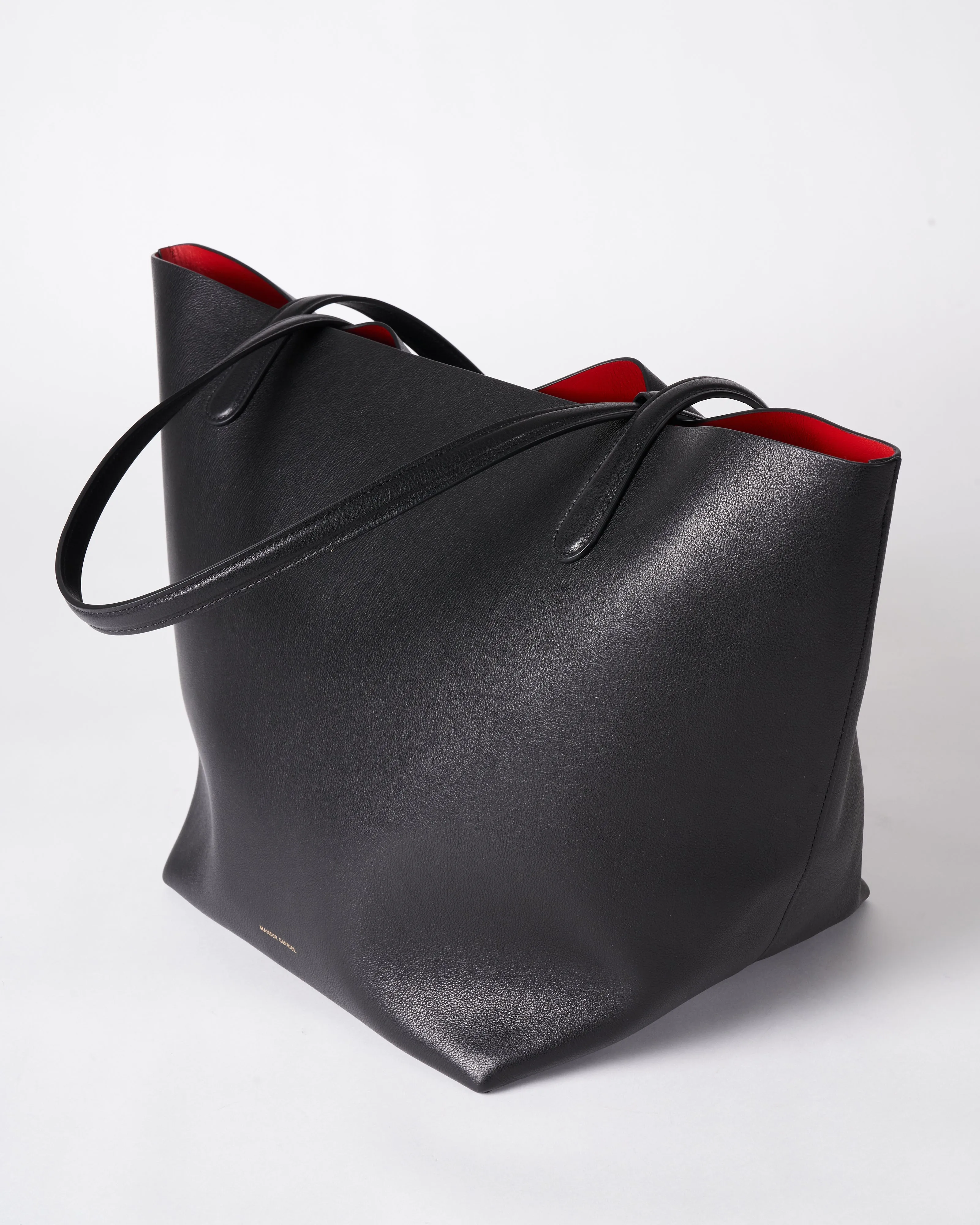 everyday soft tote - black/flamma