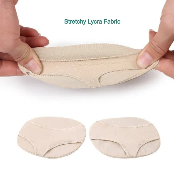 Fabric Metatarsal Gel Pads : Ball of Foot Slip On Cushions - 1 Pair