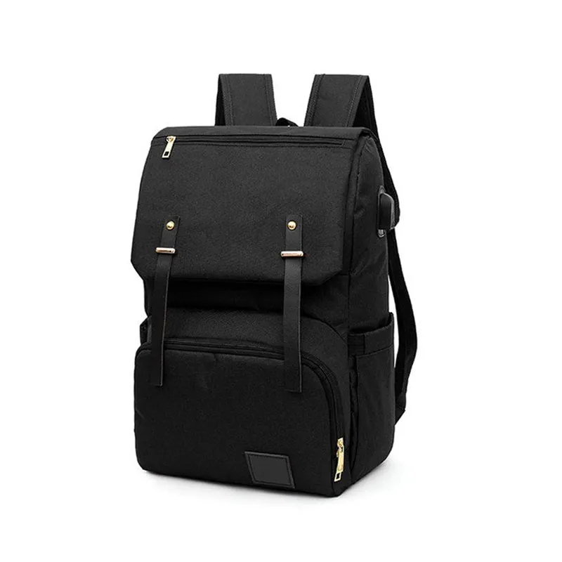 Fashionable Backpack for Diapers with USB Port,Waterproof