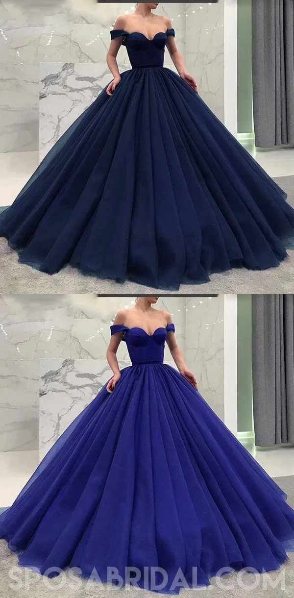 Fashionable Burgundy Blue Black Green Off the Shoulder Modest Prom Dresses, Prom Gown,PD1058