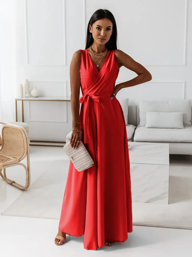 Fenella | Plain Long Dress