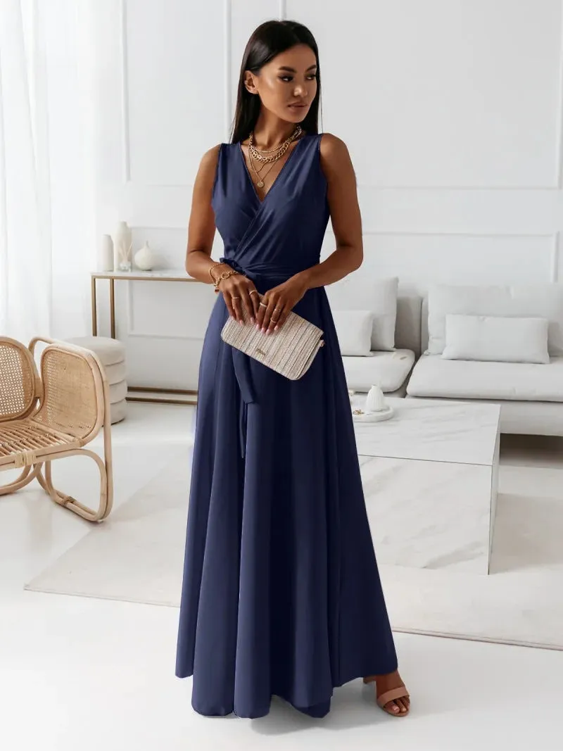Fenella | Plain Long Dress