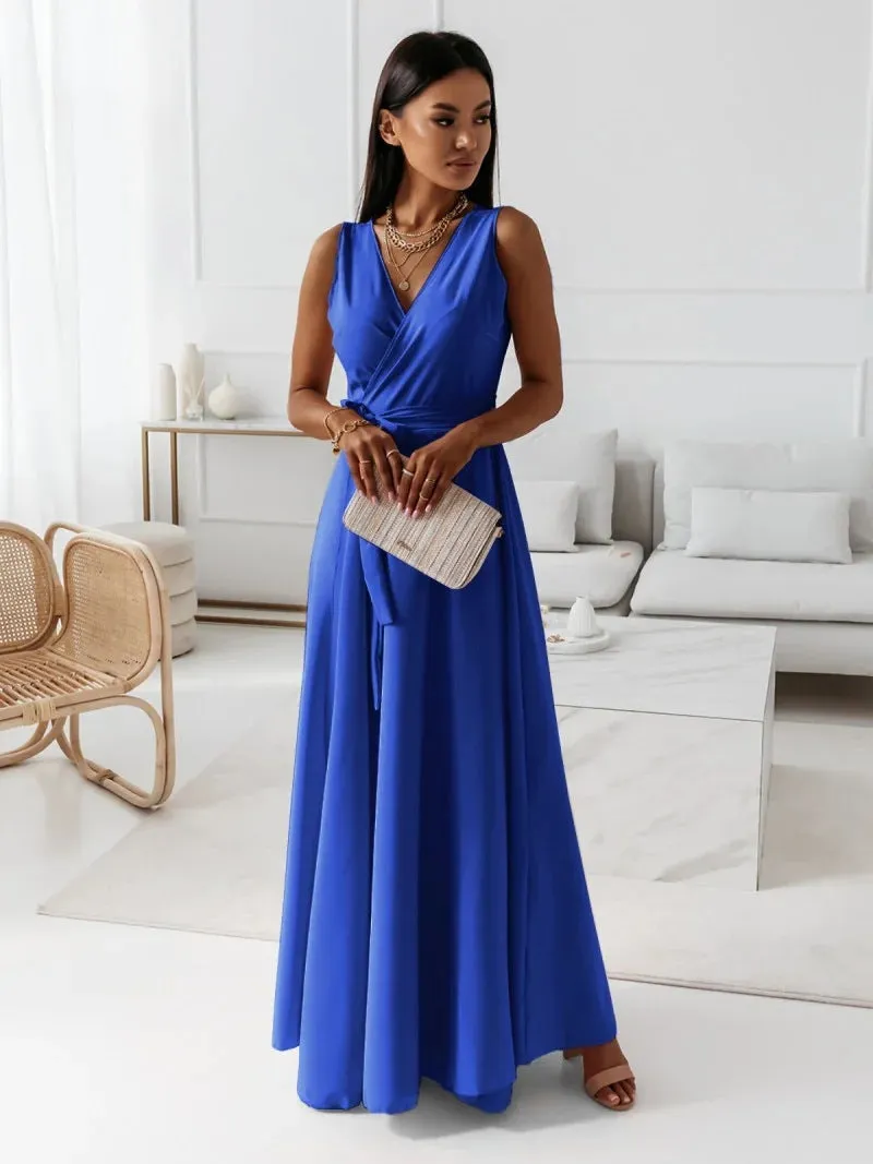 Fenella | Plain Long Dress