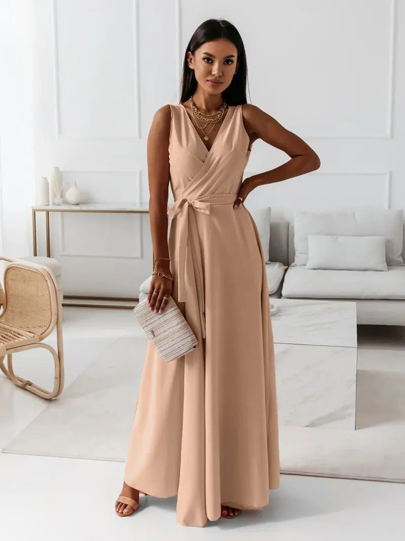 Fenella | Plain Long Dress