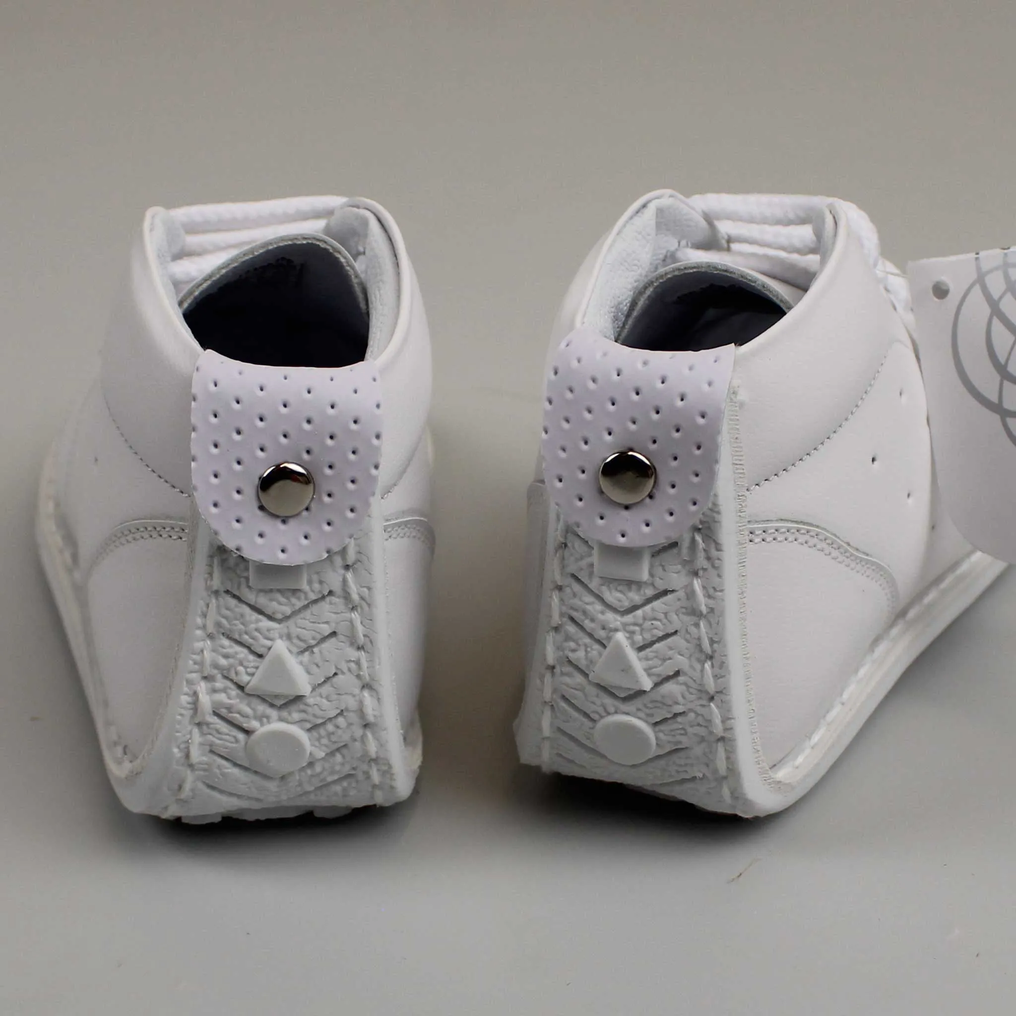 First Walker Shoes - Boys - Hard Sole White Leather - Pex Remi