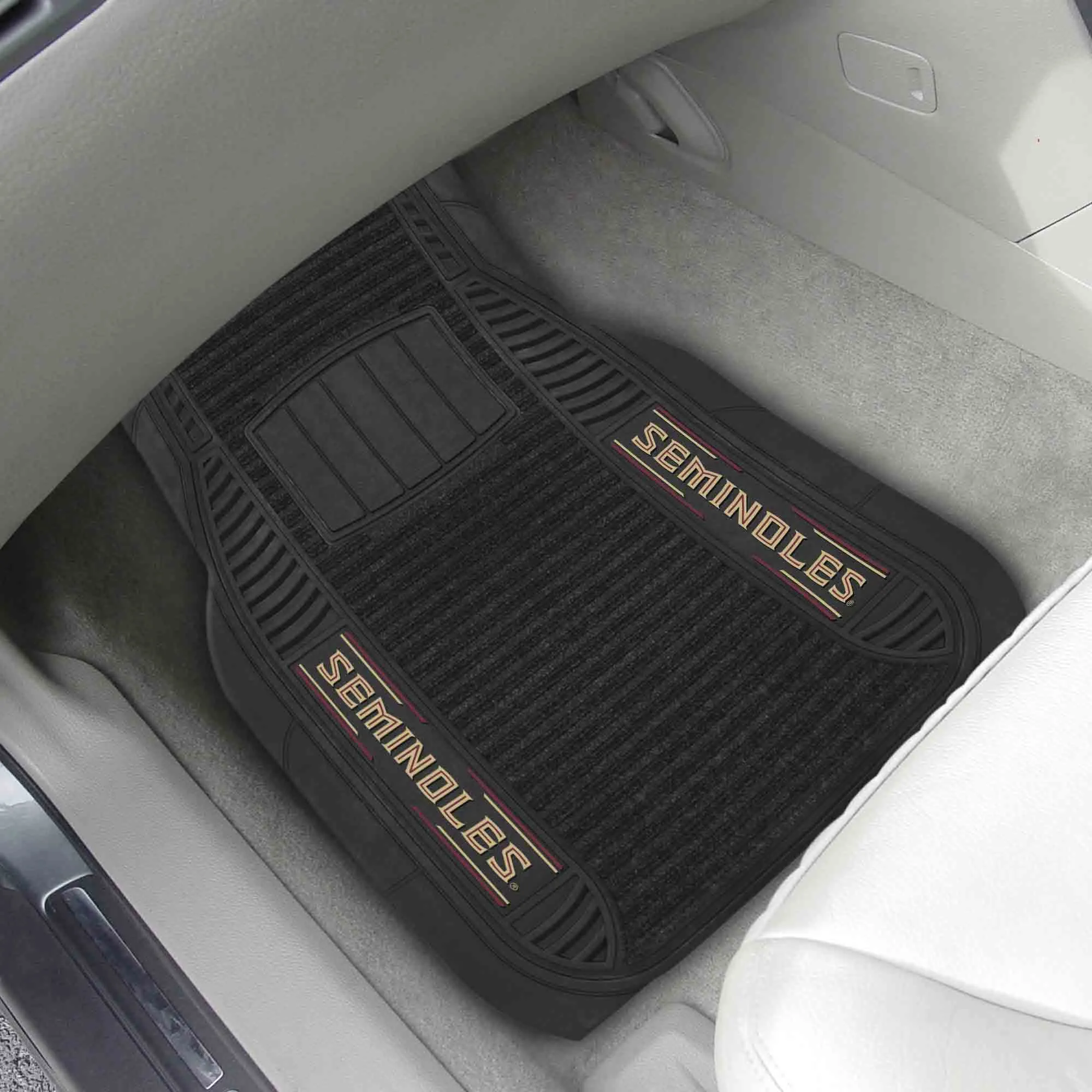 Florida State University 2-pc Deluxe Car Mat Set
