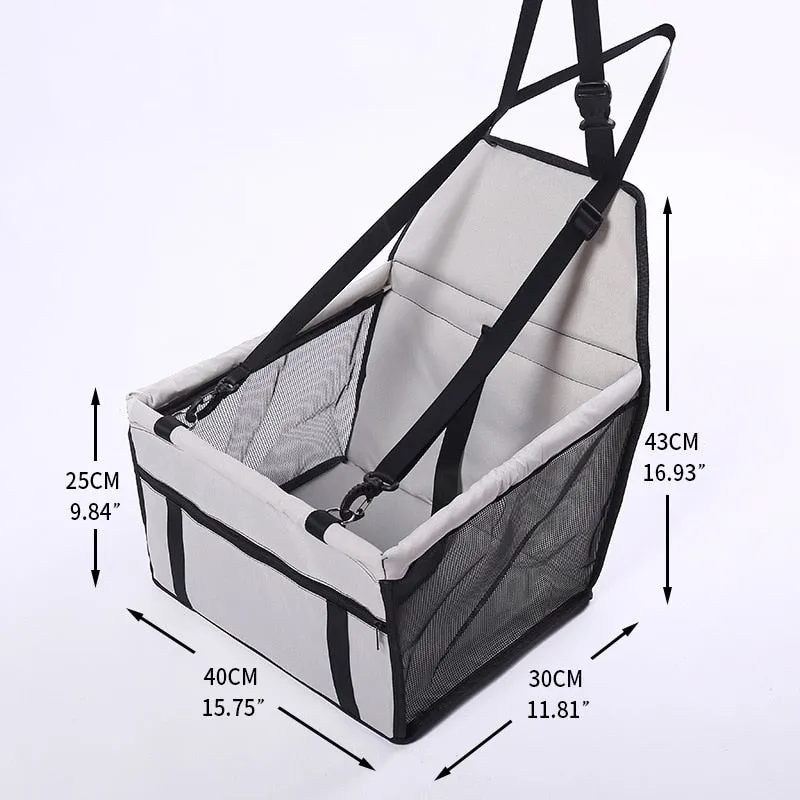 Folding Travel Hammock Dog Car Seat