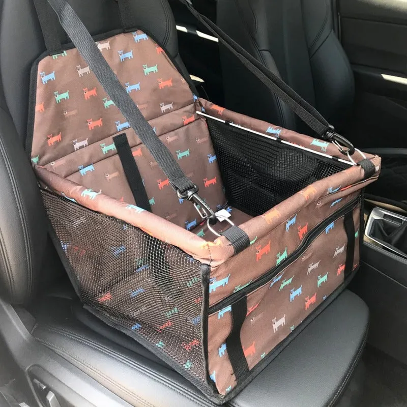 Folding Travel Hammock Dog Car Seat