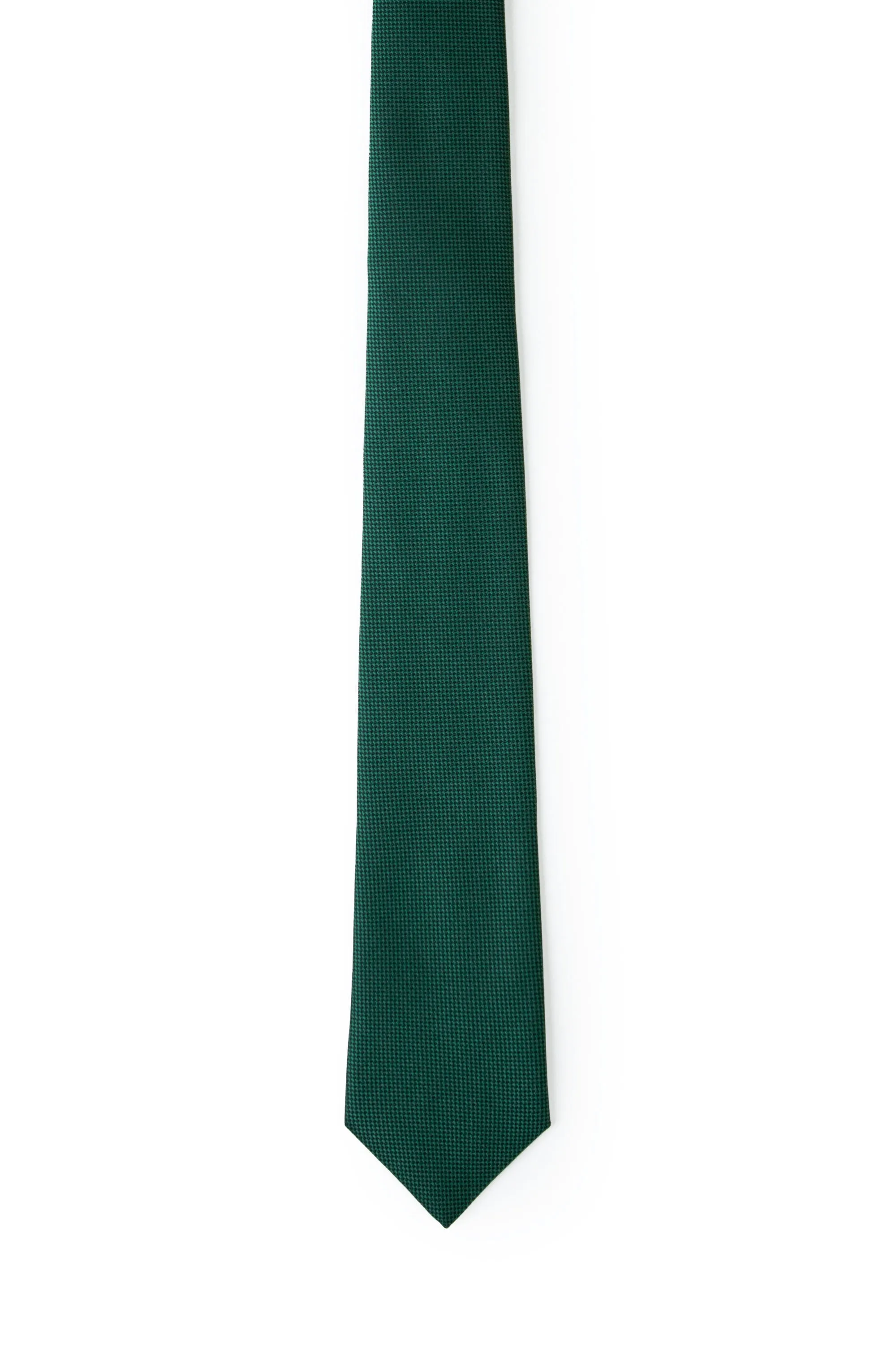 Formal Green Tie Loose