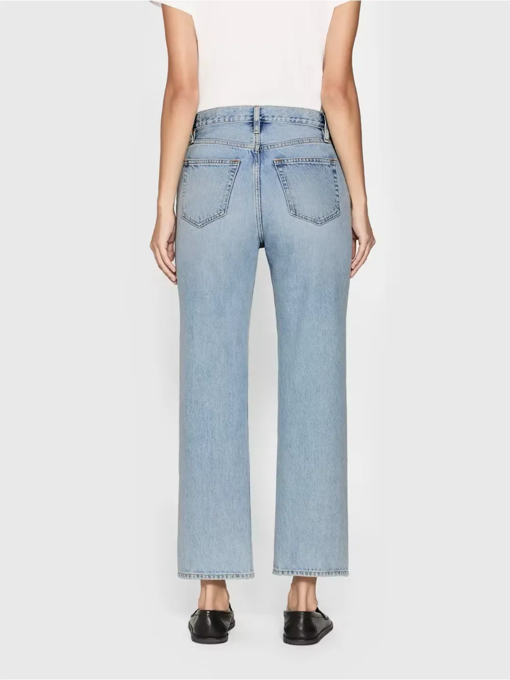 Frame Denim Le Jane Crop Jeans in Willamette