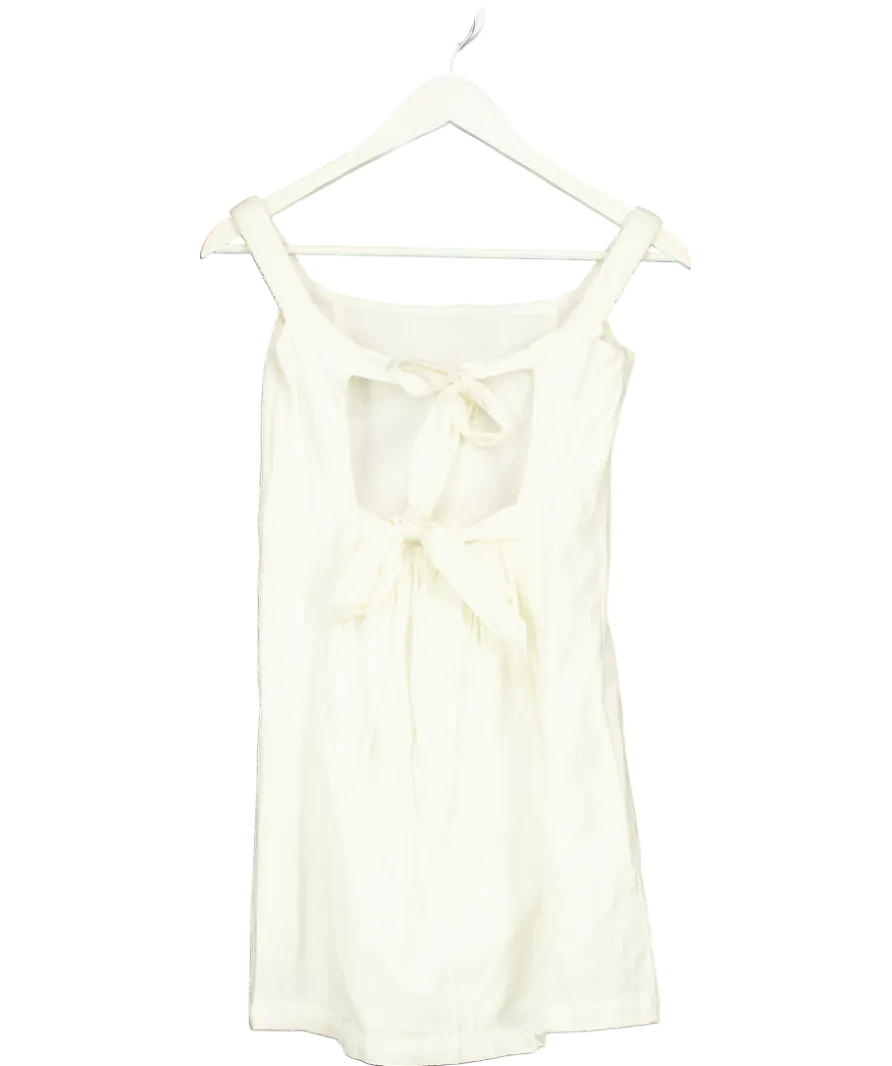 Free People Cream Close To Heart Mini Dress UK XS
