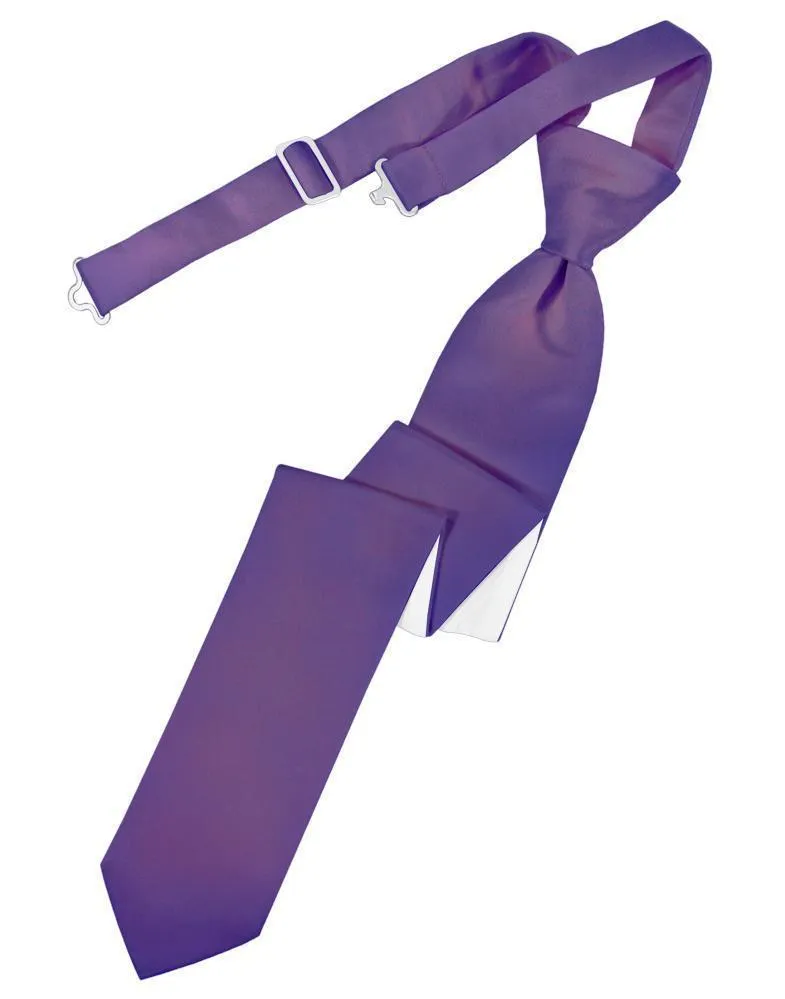 Freesia Luxury Satin Skinny Necktie