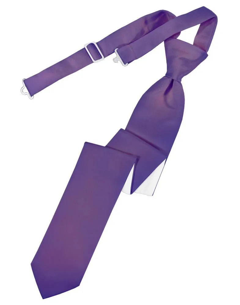 Freesia Luxury Satin Skinny Necktie