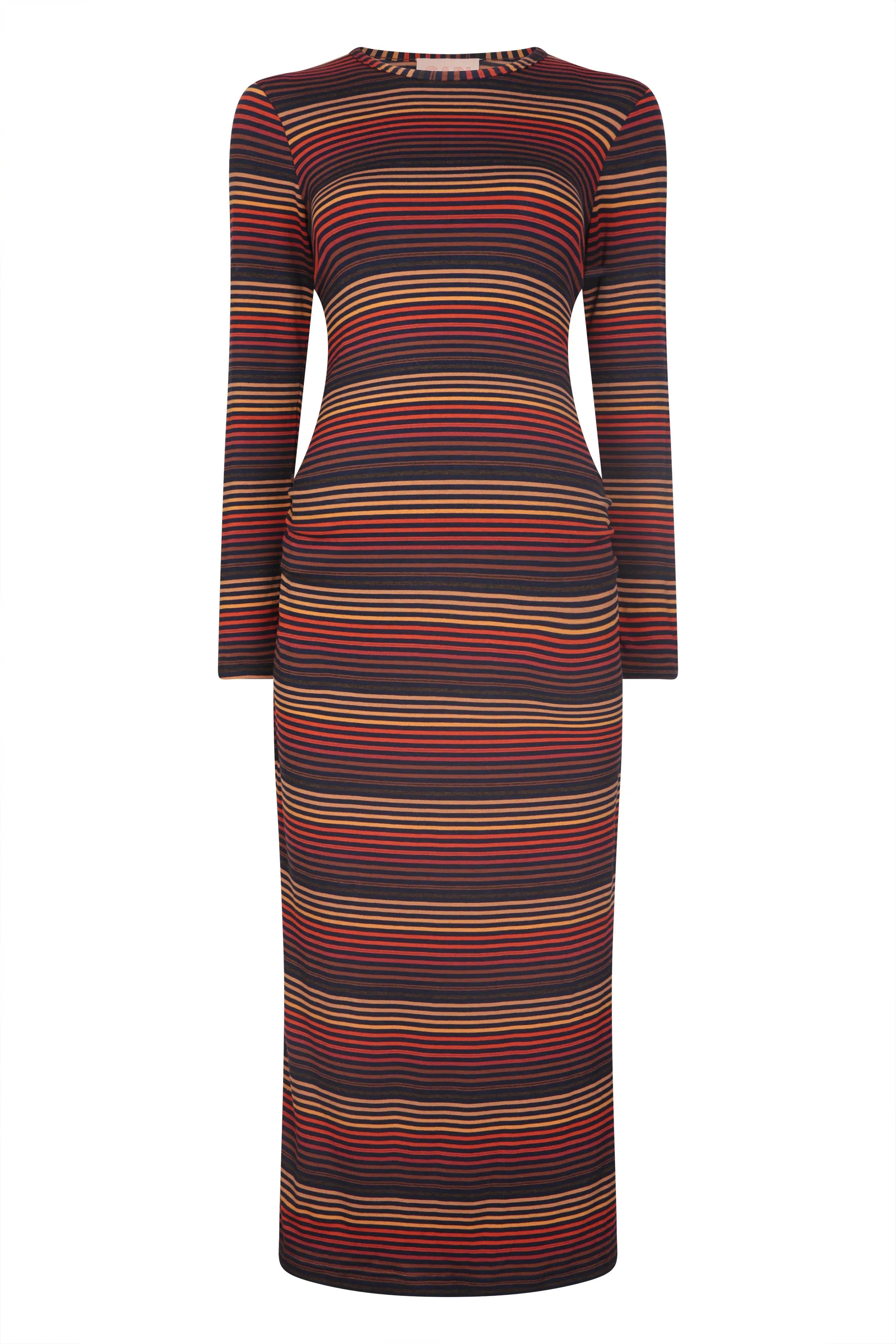 French Stripes Maternity Dress