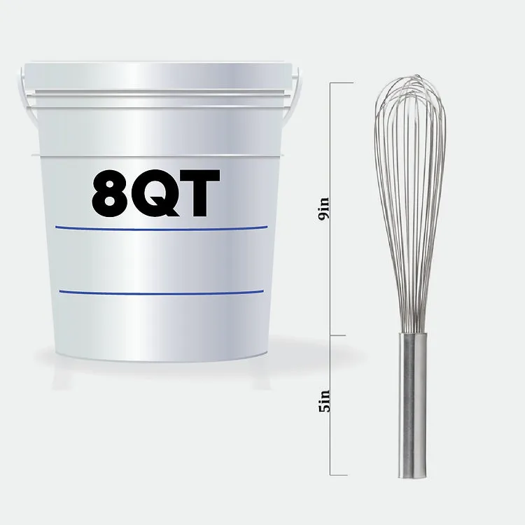 Frostline Soft Serve | Slush Mixing Bucket, Lid and Whip - Mixing Bundle